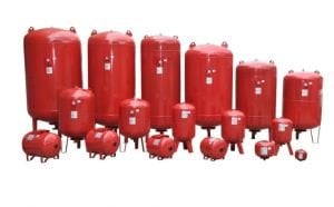 80 Lt Kapalı Genleşme Tankı Ayaklı PN 10 Manometresiz