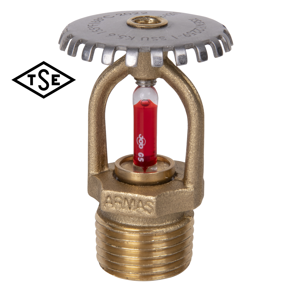 Upright (Yukar Tip) Sprink  Standart Tepkime Krom 68 ℃