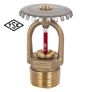 Upright (Yukar Tip) Sprinkler - Hızlı Tepkimeli Pirinç 79 ℃