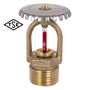 Upright (Yukar Tip) Sprinkler - Hızlı Tepkimeli Pirinç 79 ℃