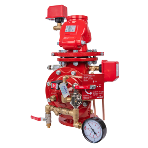 Pre-Action Vana Ø100-4'' Çift Kilitlemeli Elektrik Aktivasyon