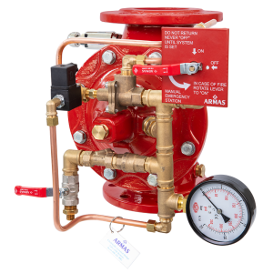  Deluge Vana Ø100-4'' Elektrik Aktivasyon Manuel Reset EL-RR Ø100-4''