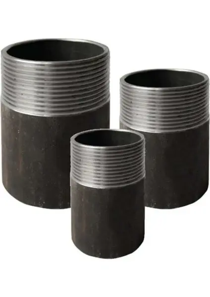 4” Dişli Boru Parçası Dikişli