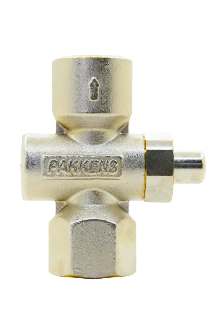 Manometre Musluğu Vanalı Düz Pirinç 64 Bar 1/2''İD-DD