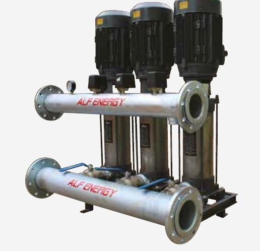 Alf Energy HN-K3 4806 Üç Pompalı Kullanım Suyu Hidrofor 