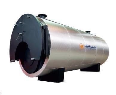 MGS 1750 Sıvı ve Gaz Yakıtlı Çelik Kazan